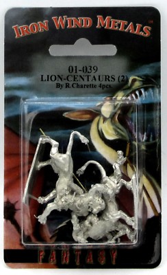 Ral Partha 01-039 Lion-Centaurs (Monsters) Wemic Warriors Fighters Rangers Cats