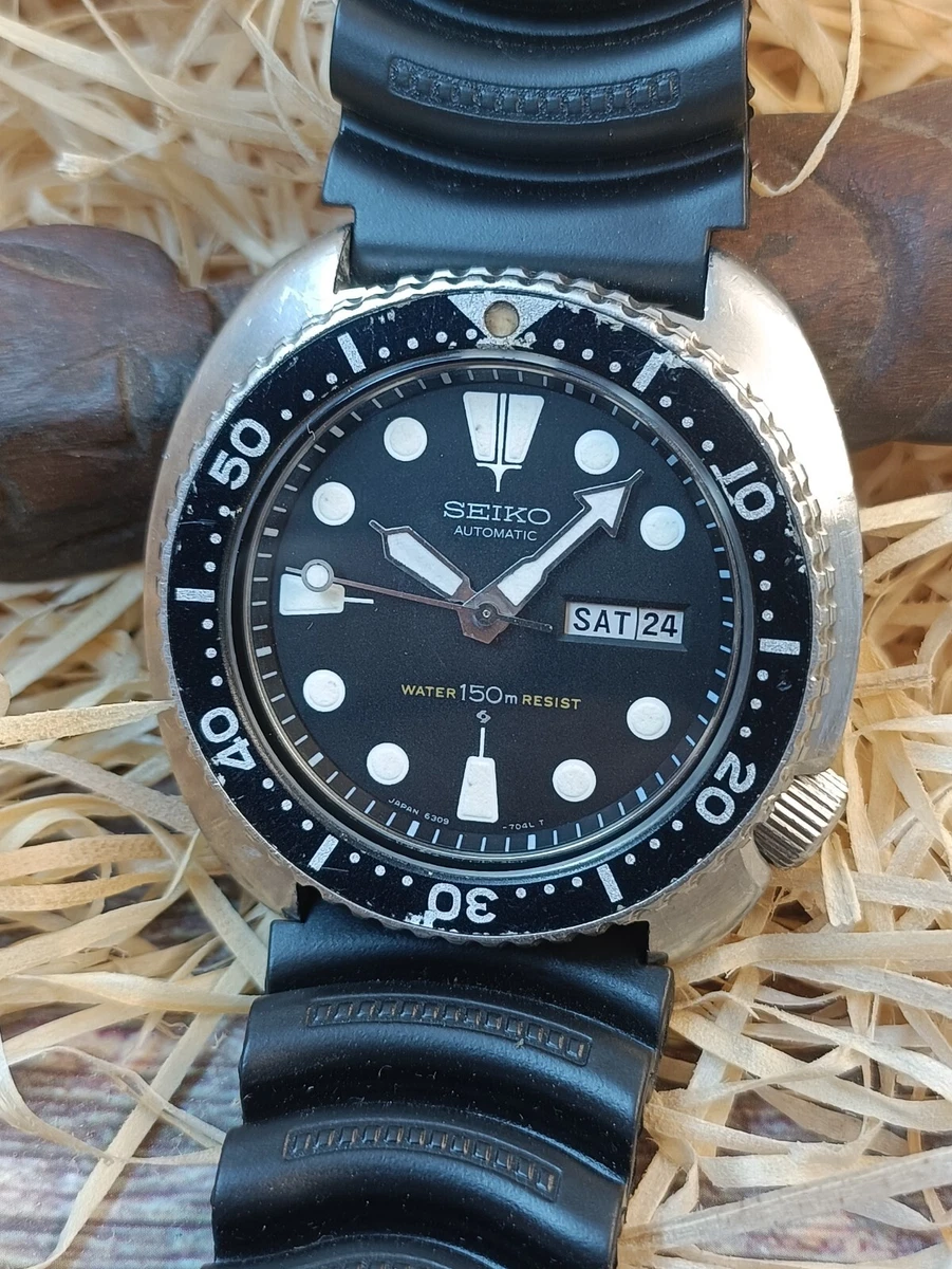 AUTHENTIC SEIKO TURTLE AUTOMATIC DIVER'S MEN'S MINT ORIGINAL 6309