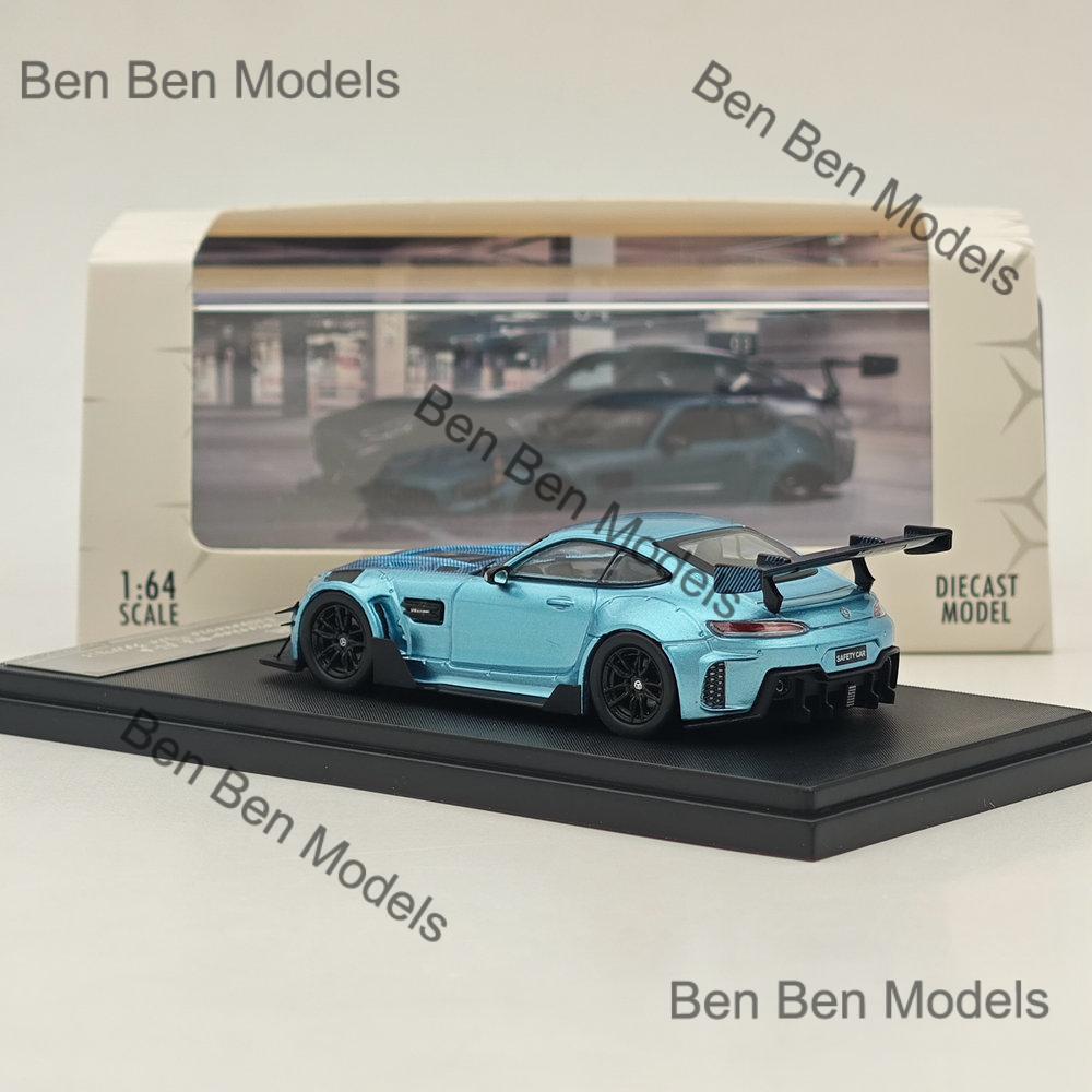 Rhino Model 1:64 Mercedes AMG GTS Carbonerre Widebody Racing