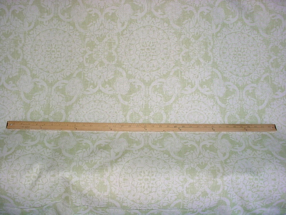 Tela de tapicería para cortinas como nueva con estampado de lino Brunschwig & Fils Marquesas 2-1/2 años Foto 2 de 4