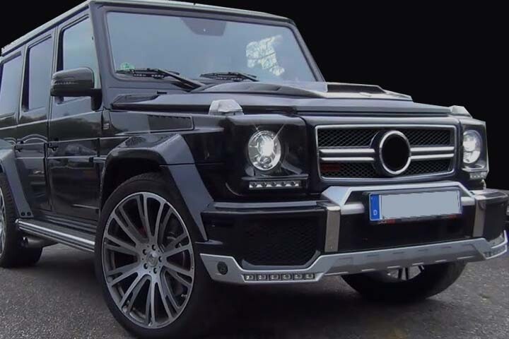 G63 Body Kit Bumper Grille Flares Lip Led Signal Brabus G500 G550 2007-2018 New