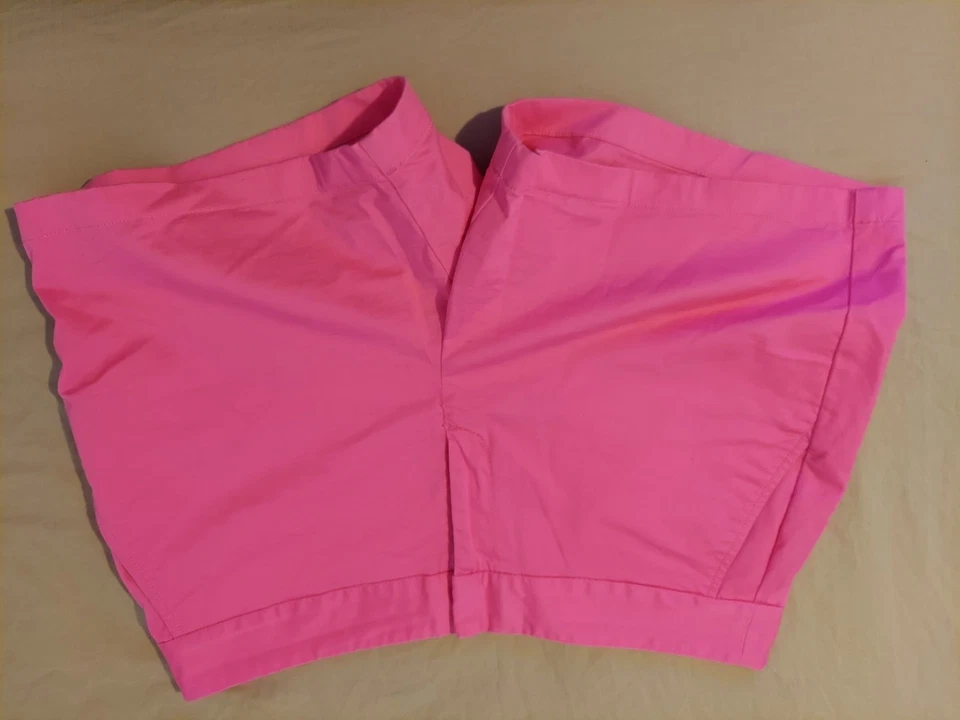 Pantalones Cortos Mujer Vineyard Vines Caqui 12 Rosa Algodón Chino Foto 2 de 4