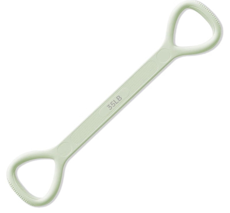 Figure 8 Resistance Band with Handles, Elastic Workout Band for Arms, Back & ...