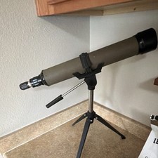 Tasco Refractor Telescope 60x Maximum Magnification Altazimuth Mount