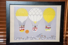 Edie Harper Up Up and Away  Silkscreen Print