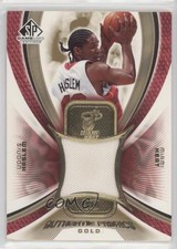 2005 SP Game Used Edition Authentic Fabrics Gold /100 Udonis Haslem #AF-UH 04c4