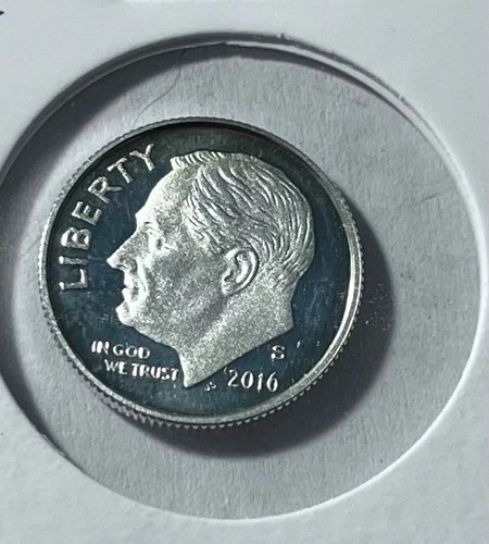 2016- s silver proof roosevelt dime