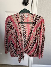 NIC ZOE Women's Light Weight Cardigan Size XXL Retails 158