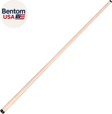 Maple Shaft for Pool Billiard Cues, 5/16"-18 Pivoted Joint, Silver Ring, 12.5 Mm