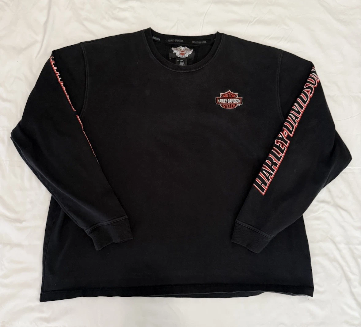 Harley-Davidson Cotton Long Sleeve T-Shirts for Men for sale | eBay