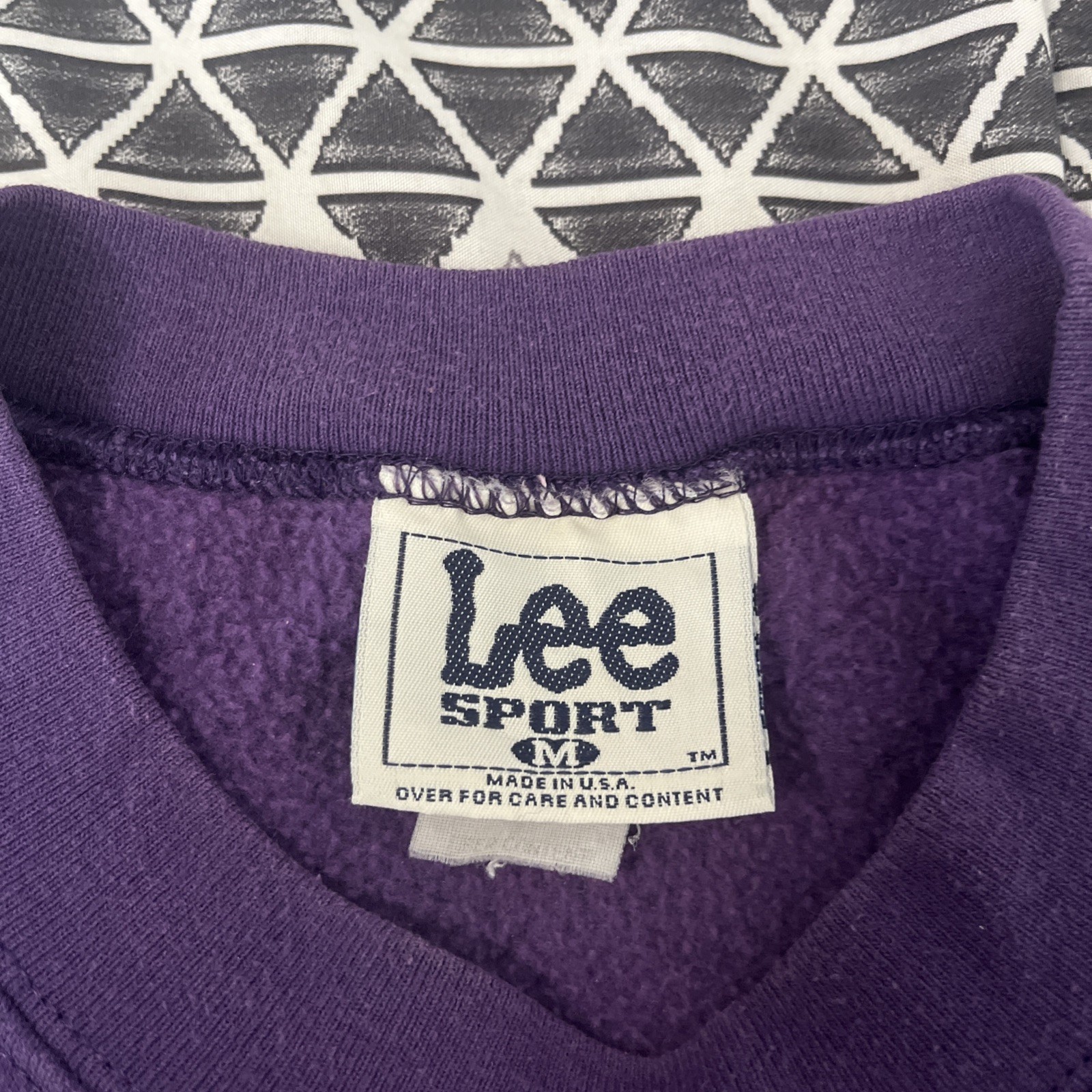 Vintage Y2K Baltimore Ravens Lee Sport Purple NFL Crewneck Sweatshirt USA Made thumbnail 3