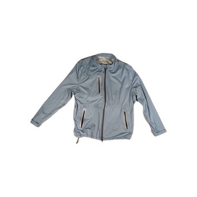 Above The Links Men's Golf Jacket Size XL Light Blue Three Pockets