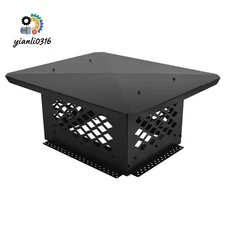 13" x 17" Chimney Cap Outdoor Flue Caps Fireplace Chimney Cover Mesh Flue Covers