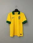 Nike Brazil 2013 2014 National Team Home Soccer Jersey Football Shirt Size M