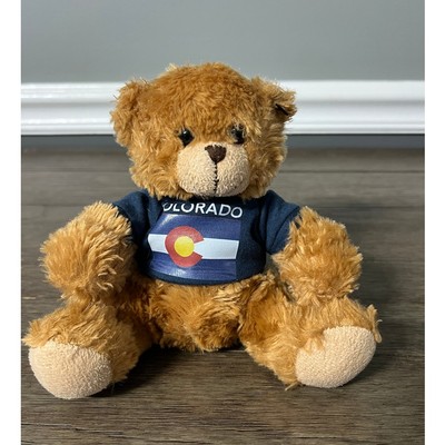Pennington State Sitting Bear Blue Colorado Tee Shirt Plush