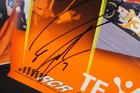 ROBBY GORDON Signed 8.5x11" Team Cingular Print PSA/DNA — photo 2