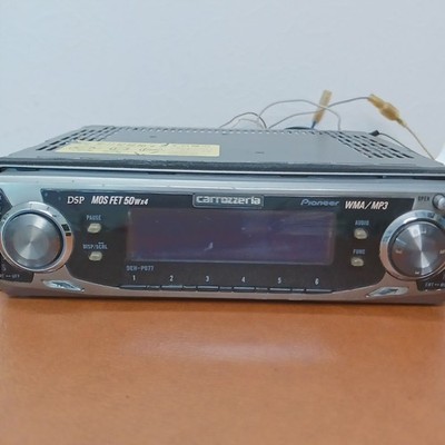 Pioneer Carrozzeria DEH-P077 DSP CD 1DIN Car Audio Head Unit Fast