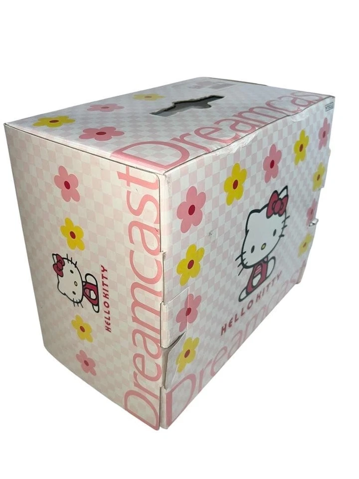 Hello Kitty Dreamcast Set Skeleton Pink 1999 Rare Sega From Japan With Box - Image 3 of 4