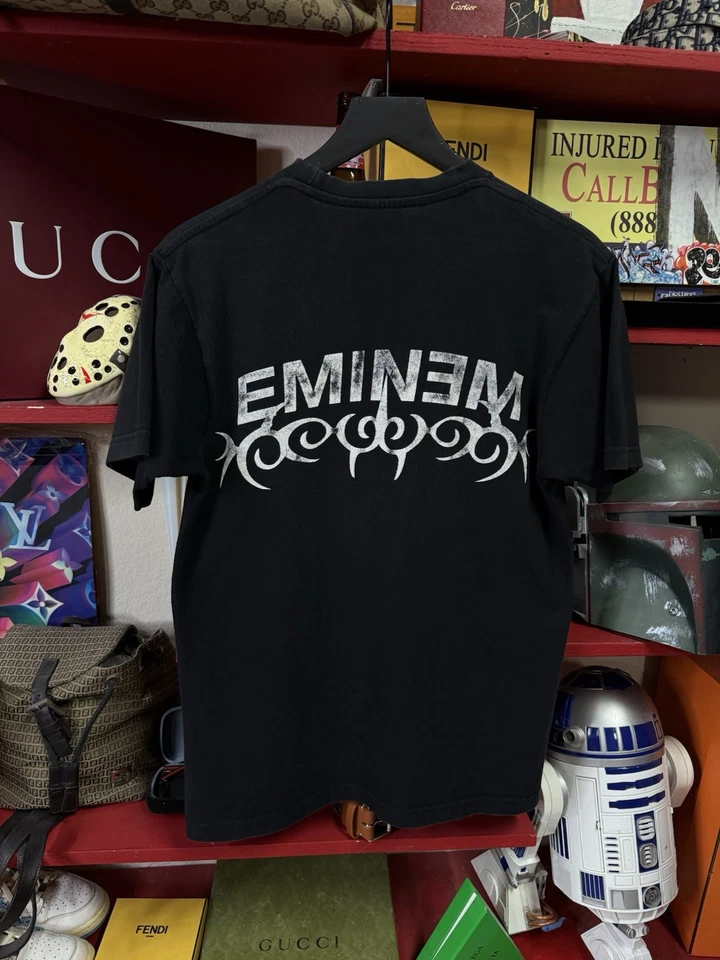Camiseta de Rap Eminem Años 90 De Colección Rara Camiseta Europea Mediana Foto 2 de 4