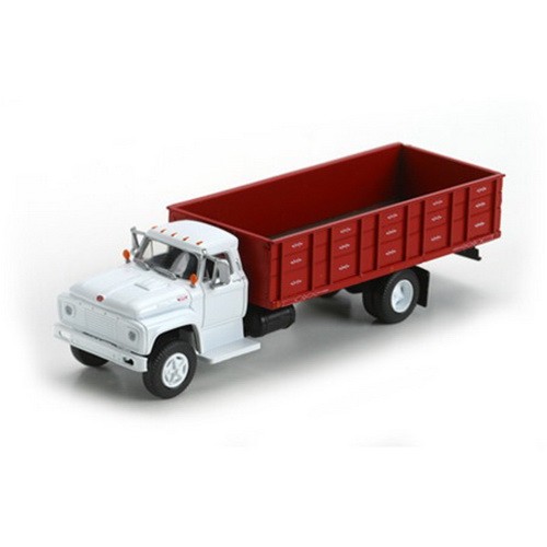 Camión de grano Ford F-850 Athearn 91950 HO cabina blanca - RTR | Condition: New