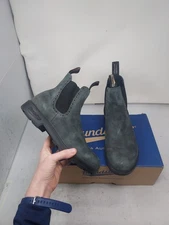 Blundstone AU 6.5 US 9.5 WOMENS Chelsea Rustic Black Tall Boot