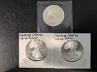 Lot of 3, 1/2 oz .999 Fine Silver Rounds - 1.5 oz Total Silver Weight