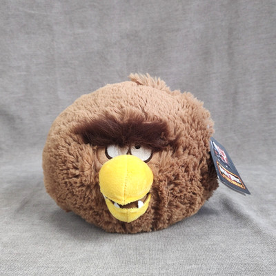 Angry Birds Star Wars plush toy Chewbacca NOS With Tags 8'' Commonwealth Toys