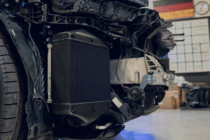CSF BLK HP Intercooler Fits 2019+ Audi RS Q8 SQ8 SQ7 Lamborghini Urus 4.0L TFSI