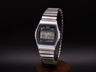 Vintage 90’s Timex Lithium Quartz Digital Watch Stainless Steel Expansion Band