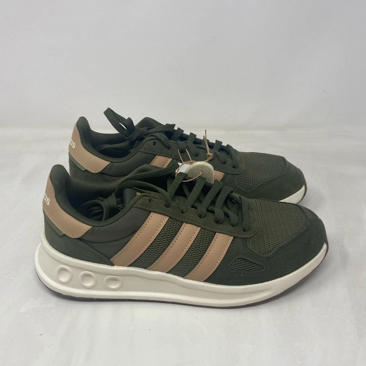 Adidas Run 84 Sneakers Mens 8 Olive Green Tan Cloudfoam Athletic Running‎ Shoes adidas Run 84 Trainers in Green for Men | Lyst UK main image 4