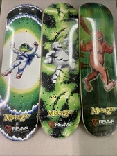 Revive x MetaZoo Skateboard Decks Bundle Of 3! Brand New Still In Wrap! MZ0846