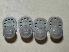 🇩🇪 WWI German M1915 Belt Support Hooks Set of 4 — Crown Pattern S&S Maker