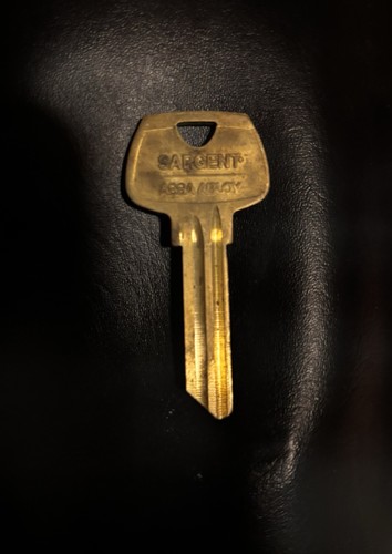Rare Sargent Restricted Keyway Keyblank NK 6-pin