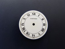 CARTIER Santos Ronde quadrante quadrante bianco white vintage Ø 19 mm originale