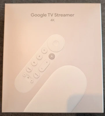 Google TV Streamer 4K | 4K HDR | 32 GB Speicherplatz | Weiß | NEU & OVP - Bild 1 von 3