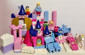 Lego 6154 Duplo Disney Princess Cinderella's Castle 121 Pcs  NO BOX READ
