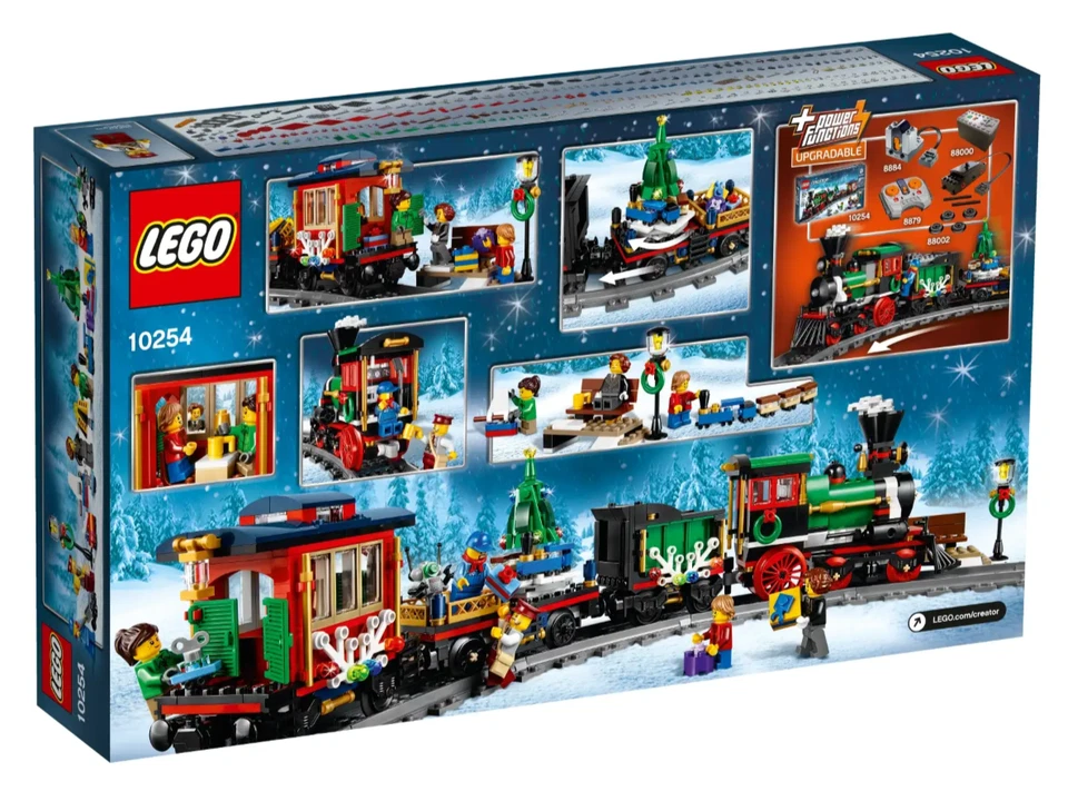 LEGO 10254 Winter Holiday Train (2016, Retired) Christmas Winter Village Set NEW - Image 2 of 4