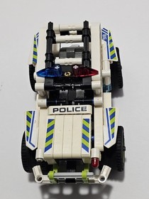 Lego Technic Model Police: Police Interceptor 42047 Loose Incomplete Toy Car 