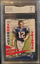2008 Topps Target Tom Brady Tribute Tom Brady #TBT-TB4 Patriots