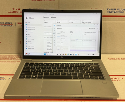 Hp Probook 635 Aero G7 AMD Ryzen 5 4500U 16GB M2-256SSD 2.38GHz