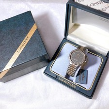 Orologio da polso uomo Longines Conquest World Time titanio 35 mm polso 17 cm GMT