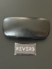 NEW Nice Large Black Sunglasses Eyeglasses Glasses Hard Case / Cleaning Cloth