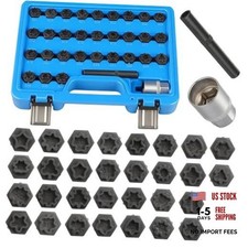 32PCS Wheel Locking Nut Key Kit for Mercedes-Benz - Anti-Theft Lug