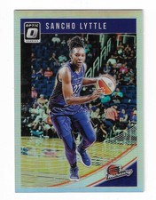 2019 Donruss Optic WNBA Prizm Holo Sancho Lyttle Card #77