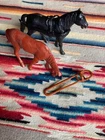 Marx 2 lot horses with parts