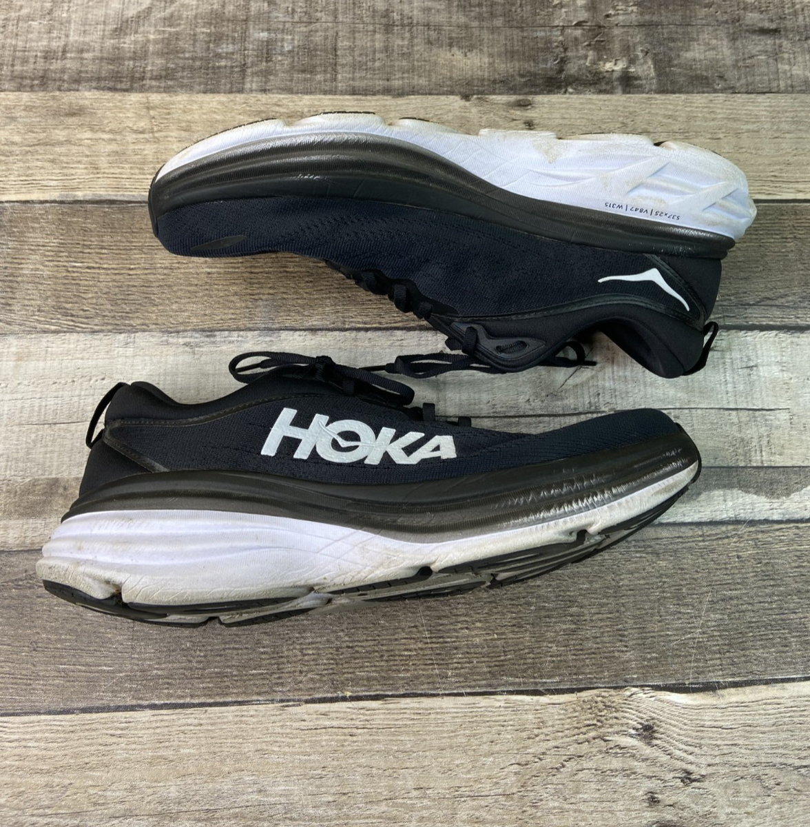 Hoka One One Men\'s Black Athletic Running Shoes s-l400.jpg main image 2