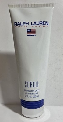 Ralph Lauren Polo Sport Woman SCRUB Foaming Sea Salts 6.7 Fl Oz New without Box