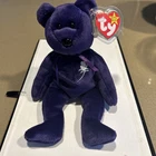 Ty Beanie Babies Princess Diana Bear Toy 1997 Vintage