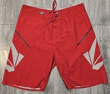Volcom Mod Tech PRO Surfboard Shorts Red Men ...