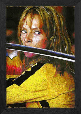 Kill Bill: The Bride Framed Wall Art Poster Canvas Print Picture